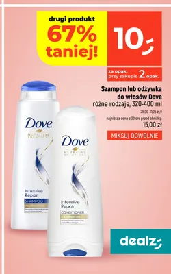 Odżywka do włosów Dove Intensive Repair promocja w Dealz