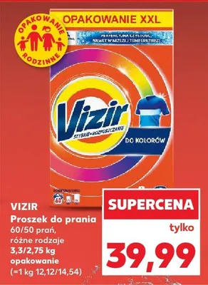 Proszek do prania 60/50 prań, różne rodzaje promocja w Kaufland