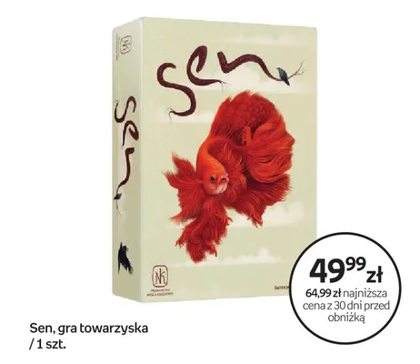Sen gra towarzyska promocja w Empik