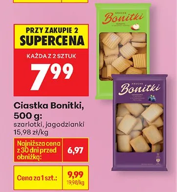 Ciastka jagodzianki promocja w Biedronka