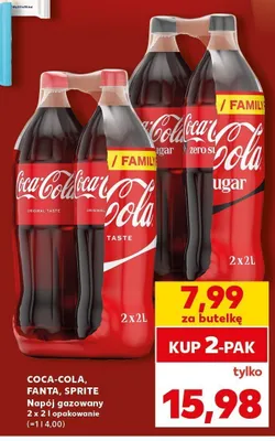 Napój gazowany Sprite 2-pak promocja w Kaufland