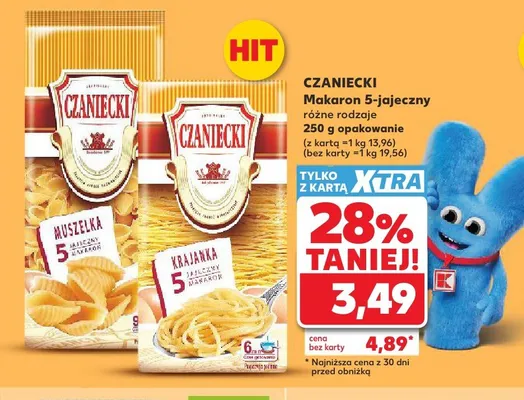 Makaron 5-jajeczny Czaniecki Krajanka promocja w Kaufland