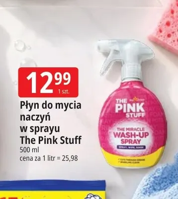 Płyn do mycia naczyń w sprayu The Pink Stuff promocja w Leclerc