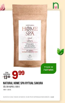 Rytuał sakura sól do kąpieli promocja w Drogerie Natura