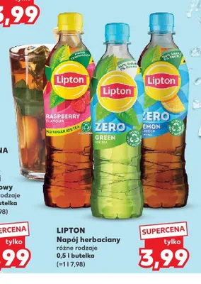 Napój herbaciany Lipton promocja w Kaufland