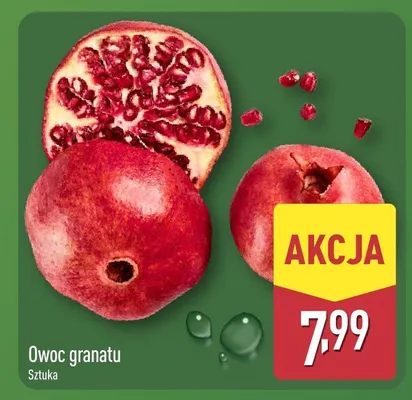 Owoc granatu promocja w Aldi