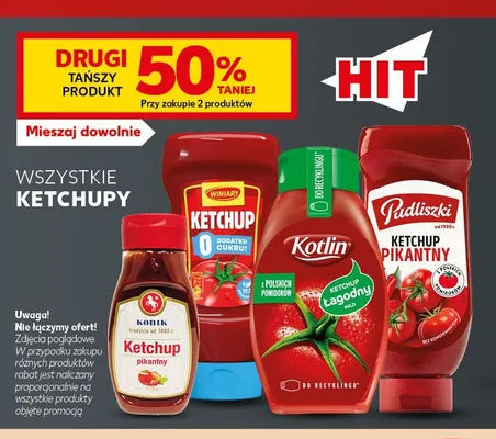 Ketchup pikantny Pudliszki promocja w Kaufland