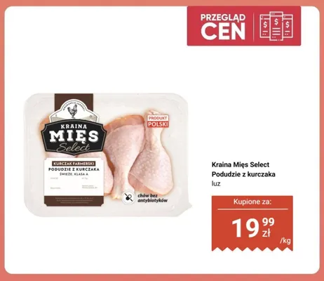 Podudzie z kurczaka Kraina Mięs Select luz promocja w Biedronka