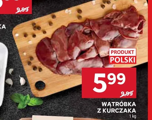 Wątróbka z kurczaka promocja w Stokrotka