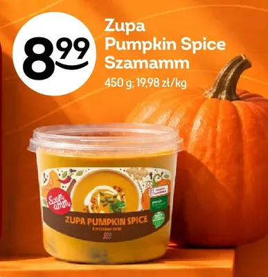 Zupa Pumpkin Spice Szamamm promocja w Żabka