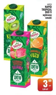 Napój Tropical Duo Hortex promocja w Tomi Markt