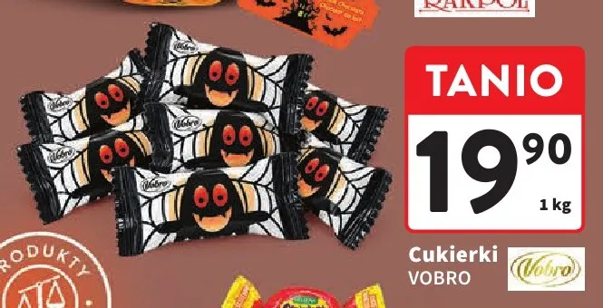 Cukierki Vobro promocja w Intermarche