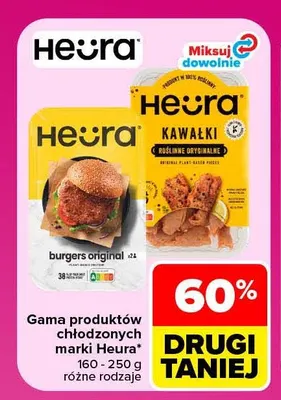 Burgery roślinne original Heura promocja w Carrefour