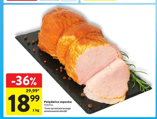 Polędwica sopocka Pekpol promocja w Intermarche