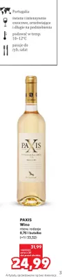 Wino Paxis promocja w Kaufland