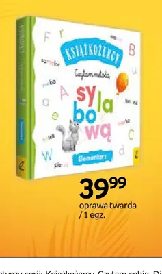 Książka Książkożercy Czytam metodą sylabową Elementarz promocja w Empik