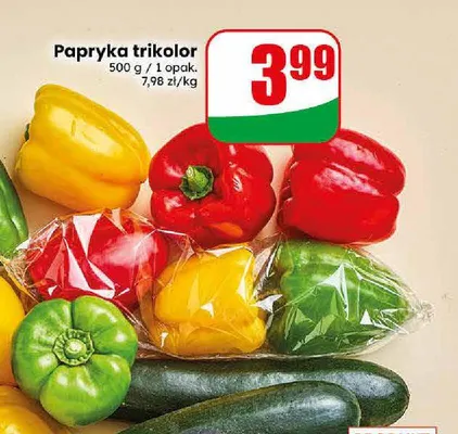 Papryka trikolor promocja w Dino