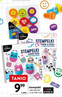 Stempelki Kidea 2-pak promocja w Intermarche
