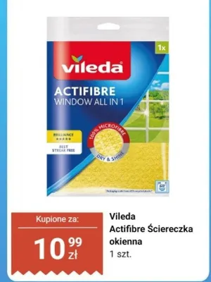 Actifibre Ściereczka okienna promocja w Dino