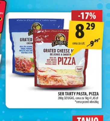 Ser tarty Pasta Džiugas promocja w Arhelan