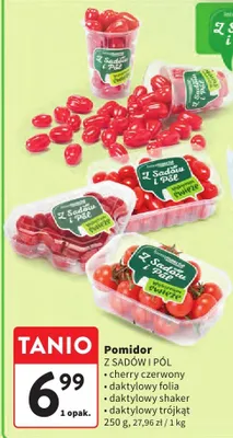 Pomidor cherry czerwony promocja w Intermarche