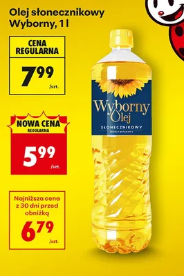 Olej promocja w Biedronka