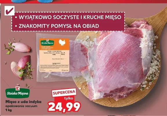 Mięso z uda indyka Stoisko Mięsne promocja w Kaufland