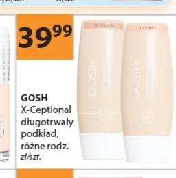 Podkład długotrwały X-Ceptional Gosh promocja w Drogerie Laboo