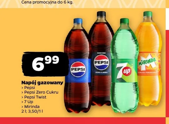 Napój Pepsi promocja w Netto