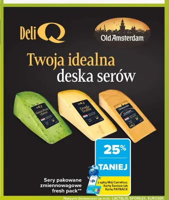 Ser Gouda Truffle Deli Q promocja w Carrefour