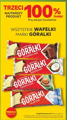 Wafelki Góralki orzechowe promocja w Kaufland