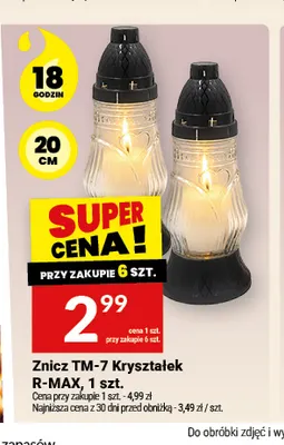 Znicz TM-7 Kryształek R-MAX promocja w Twój Market