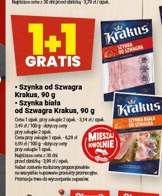 Szynka od Szwagra Krakus promocja w Twój Market