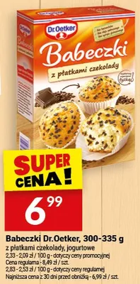 Babeczki z płatkami czekolady promocja w Twój Market