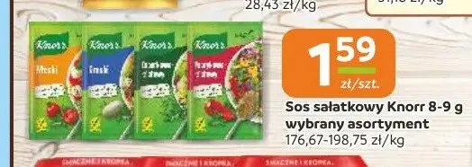 Sos sałatkowy Knorr koperkowo-ziołowy promocja w Gama