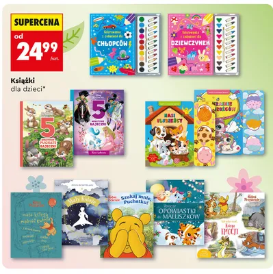 Książki dla dzieci promocja w Biedronka