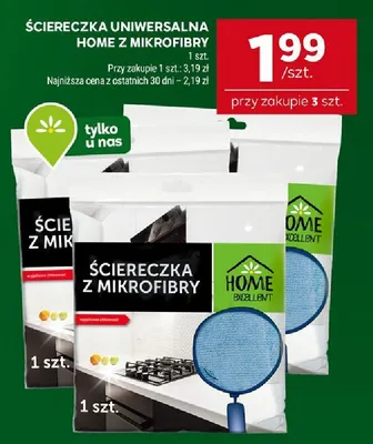 Ściereczka uniwersalna z mikrofibry promocja w Stokrotka