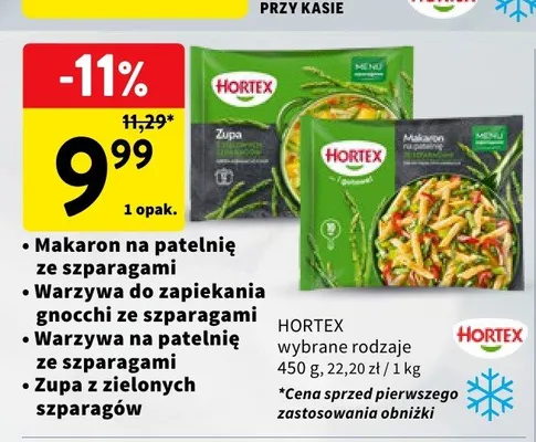 Zupa z zielonych szparagów Hortex promocja w Intermarche