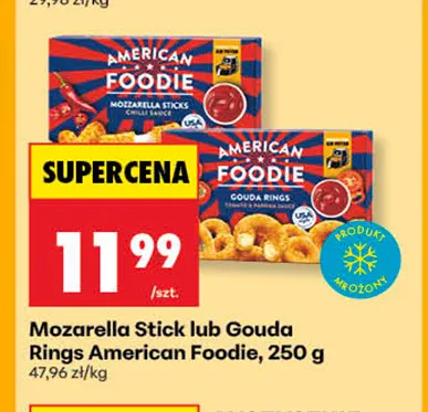 Mozzarella Sticks American Foodie promocja w Biedronka