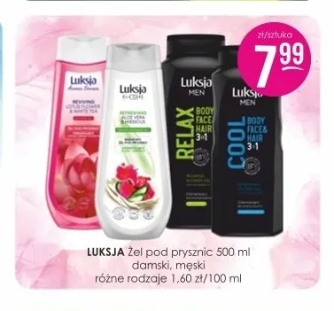 Żel pod prysznic damski Luksja promocja w Drogerie Jasmin