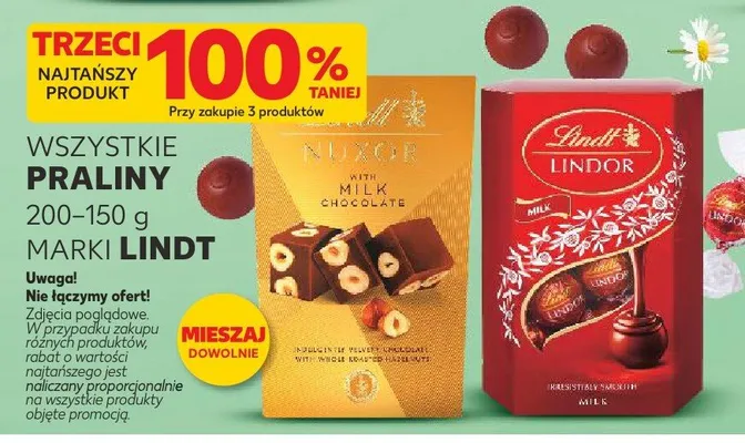 Praliny 200-150 g promocja w Kaufland