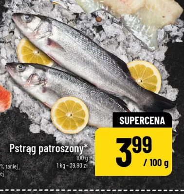 Pstrąg patroszony promocja w POLOmarket
