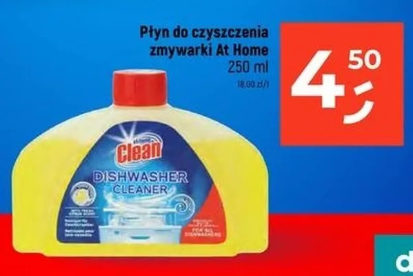 Płyn do czyszczenia zmywarki At Home Clean promocja w Dealz