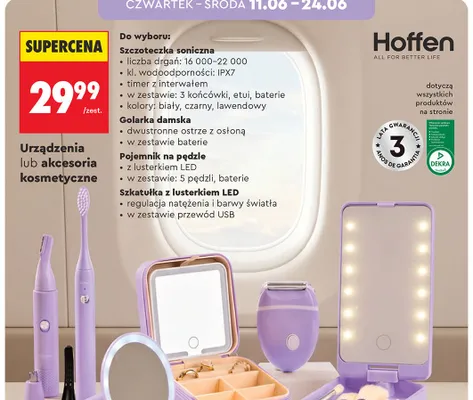 Szczoteczka soniczna Hoffen promocja w Biedronka