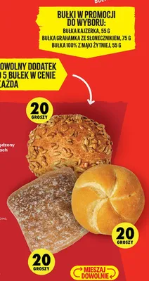 Bułka kajzerka promocja w Biedronka
