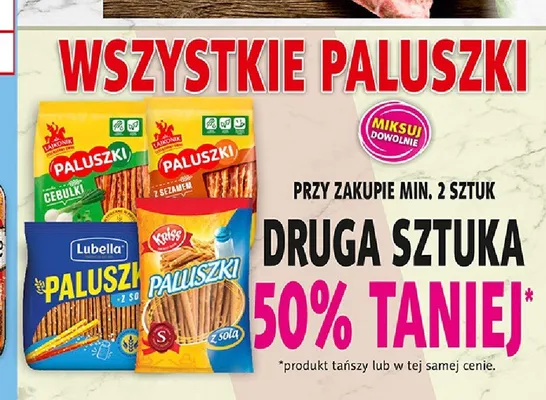 Paluszki Kriss z solą promocja w Prim Market