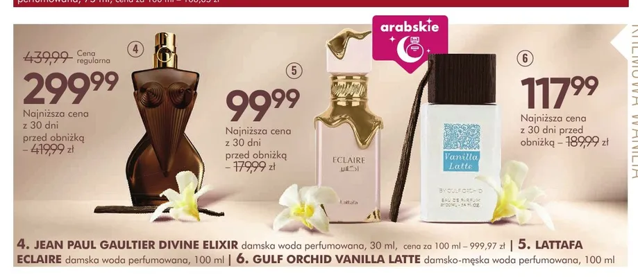 Woda perfumowana damska Lattafa Eclaire promocja w Super-Pharm