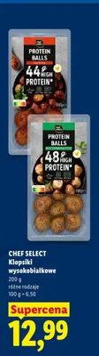 Klopsiki wysokobiałkowe Chef Select Paprika promocja w Lidl
