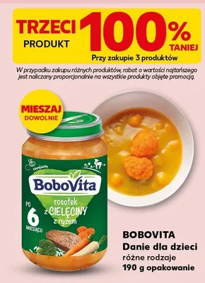 Danie dla dzieci różne rodzaje promocja w Kaufland
