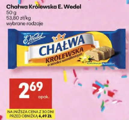 Chałwa Królewska promocja w Delikatesy Centrum